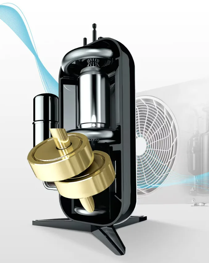 DUAL INVERTER COMPRESSOR™ WITH 10 YEAR WARRANTY