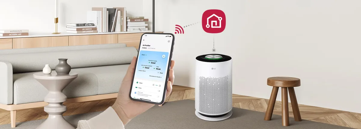 Take Control of the Air with LG ThinQ™