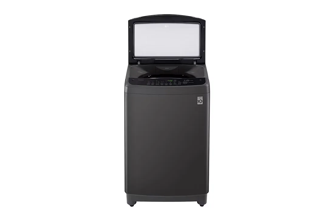 LG 11KG Smart Inverter Top Load Washing Machine - Black — view 2