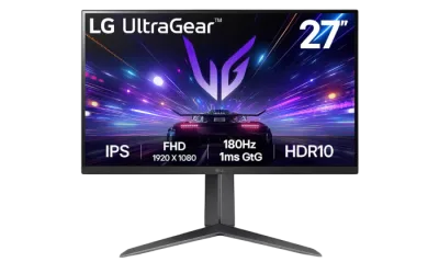 LG 27 Inch Ultra Gear Full HD IPS Gaming Monitor